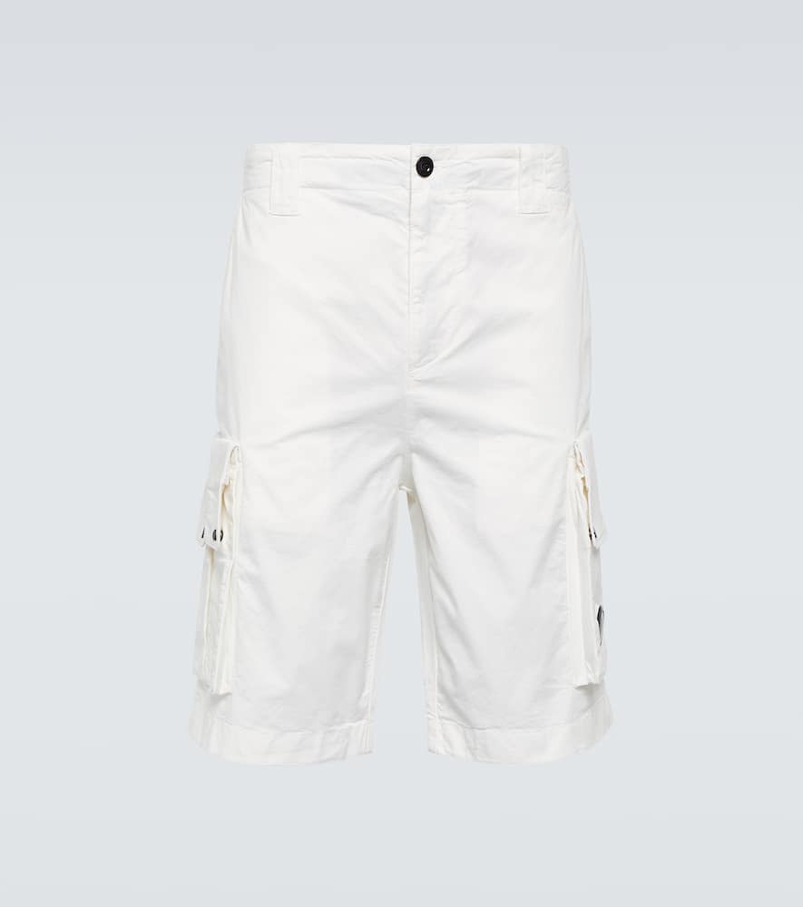 C. P. Company Cotton-blend twill cargo shorts