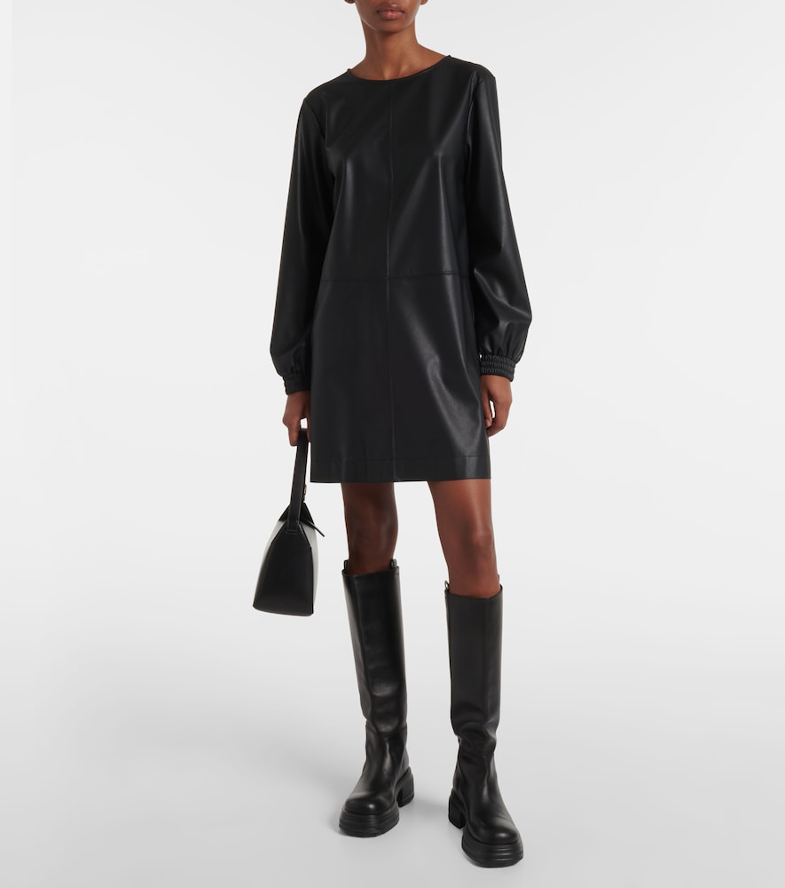  Max Mara Max Mara Leisure Pepe Coated Jersey Minidress 