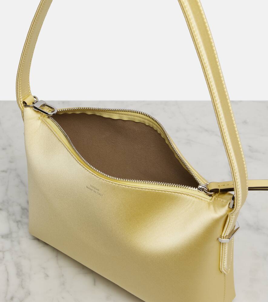 Totême Scoop Satin Clutch