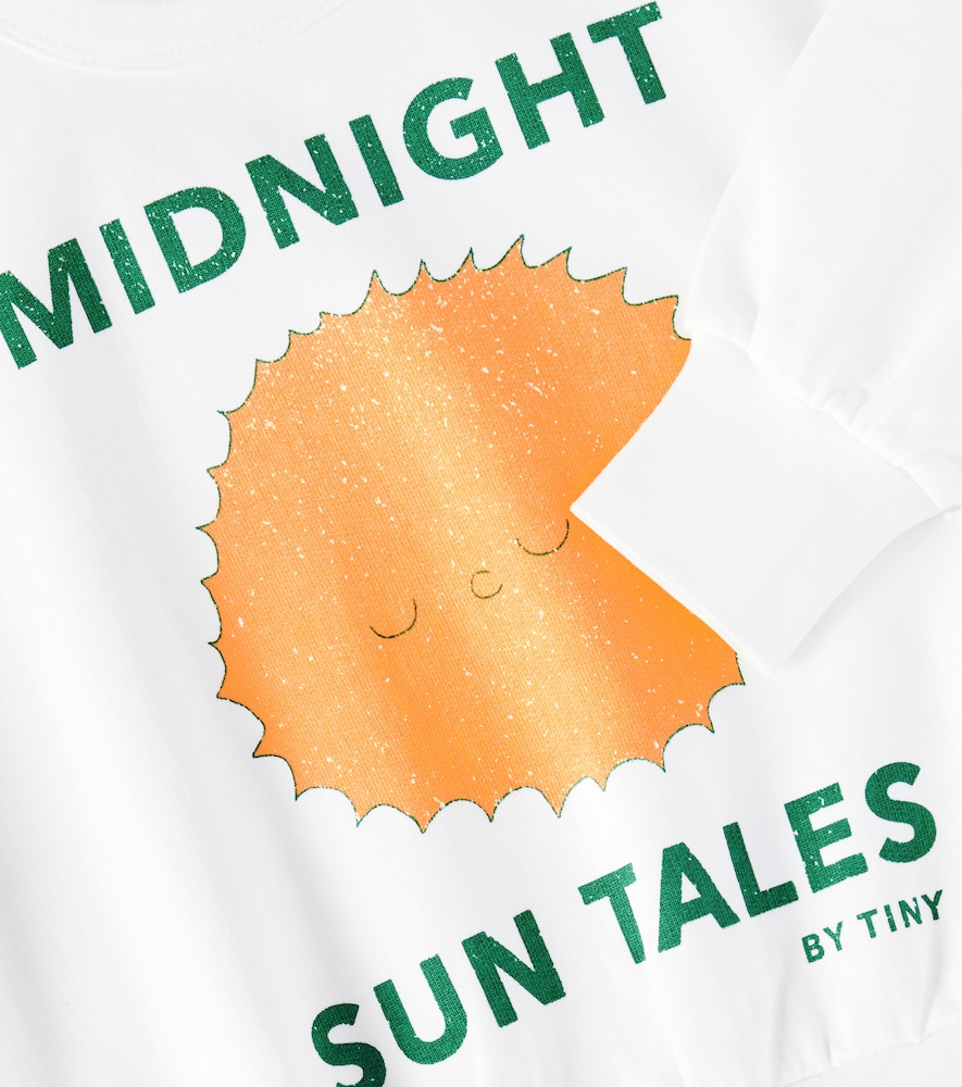  Tinycottons Tinycottons Sun Tales Printed Cotton Sweatshirt 