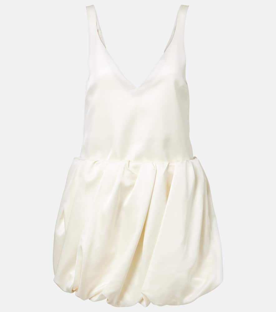 Jw Anderson Rolled Hemline Cami Dress In White