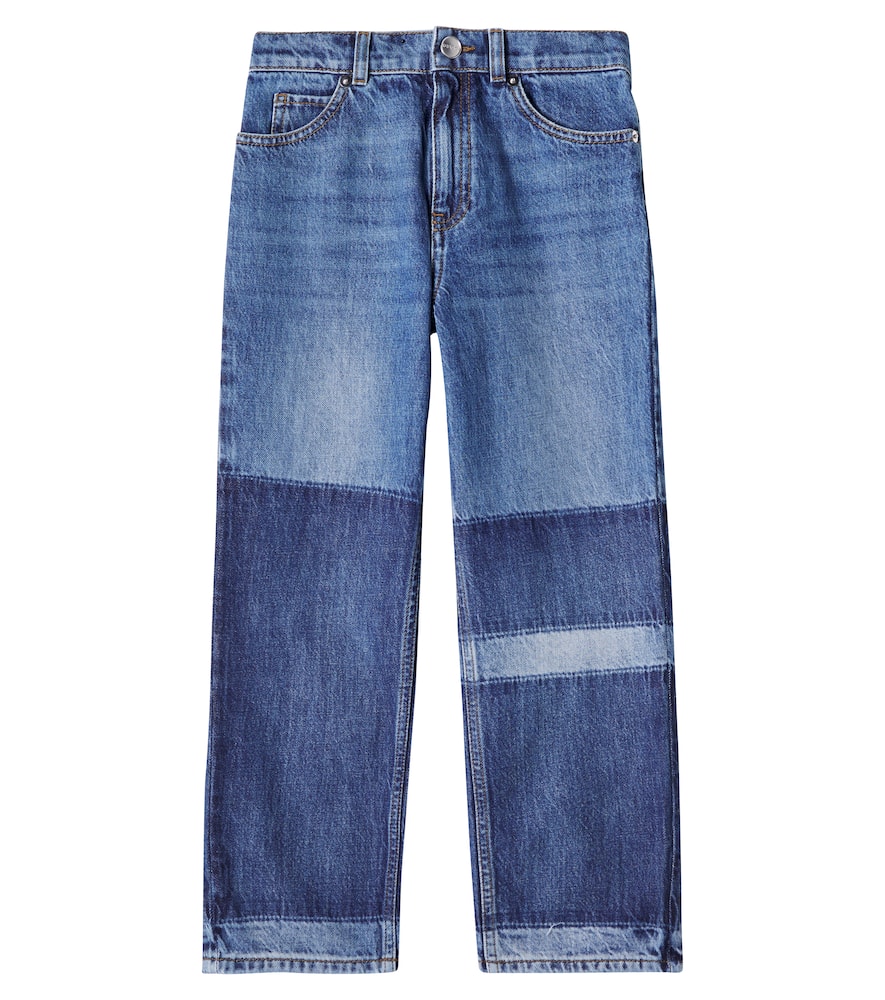 Gucci Kids Patchwork straight jeans