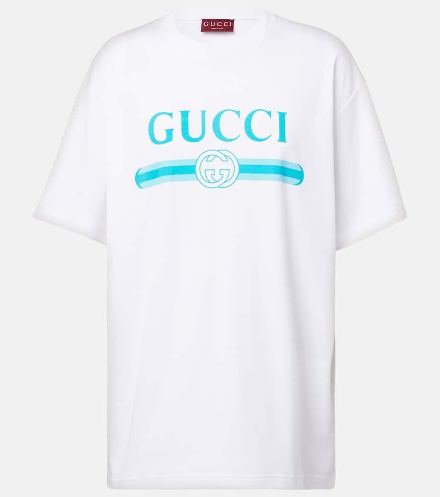 Gucci Logo Cotton Jersey T-shirt