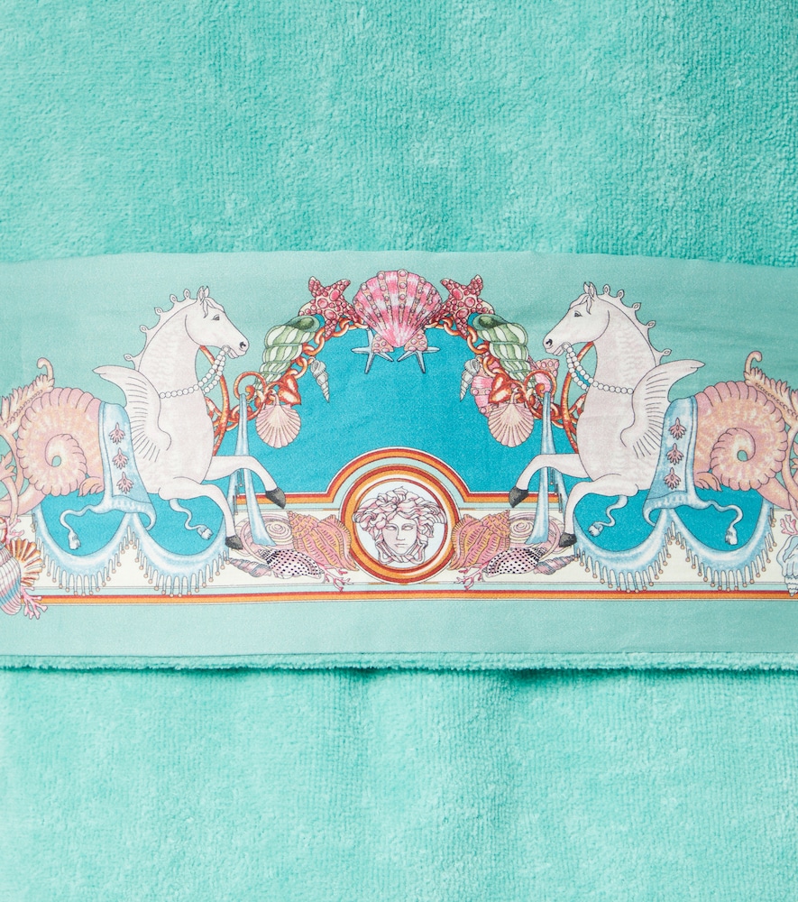  Versace Home Versace Home Bademantel Coral Theatre Aus Baumwollfrottee 