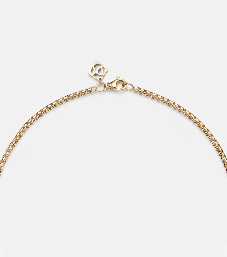  David Yurman David Yurman Halskette Marbella Aus 18kt Gelbgold Mit Onyx 