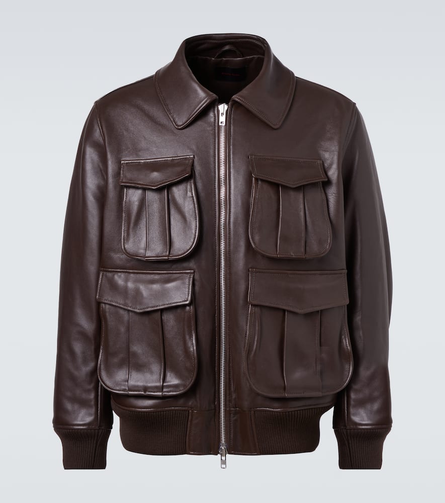 Leather jacket
