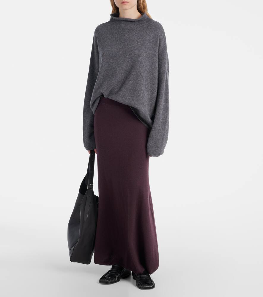 Lisa Yang Sandy Cashmere Sweater In Gray