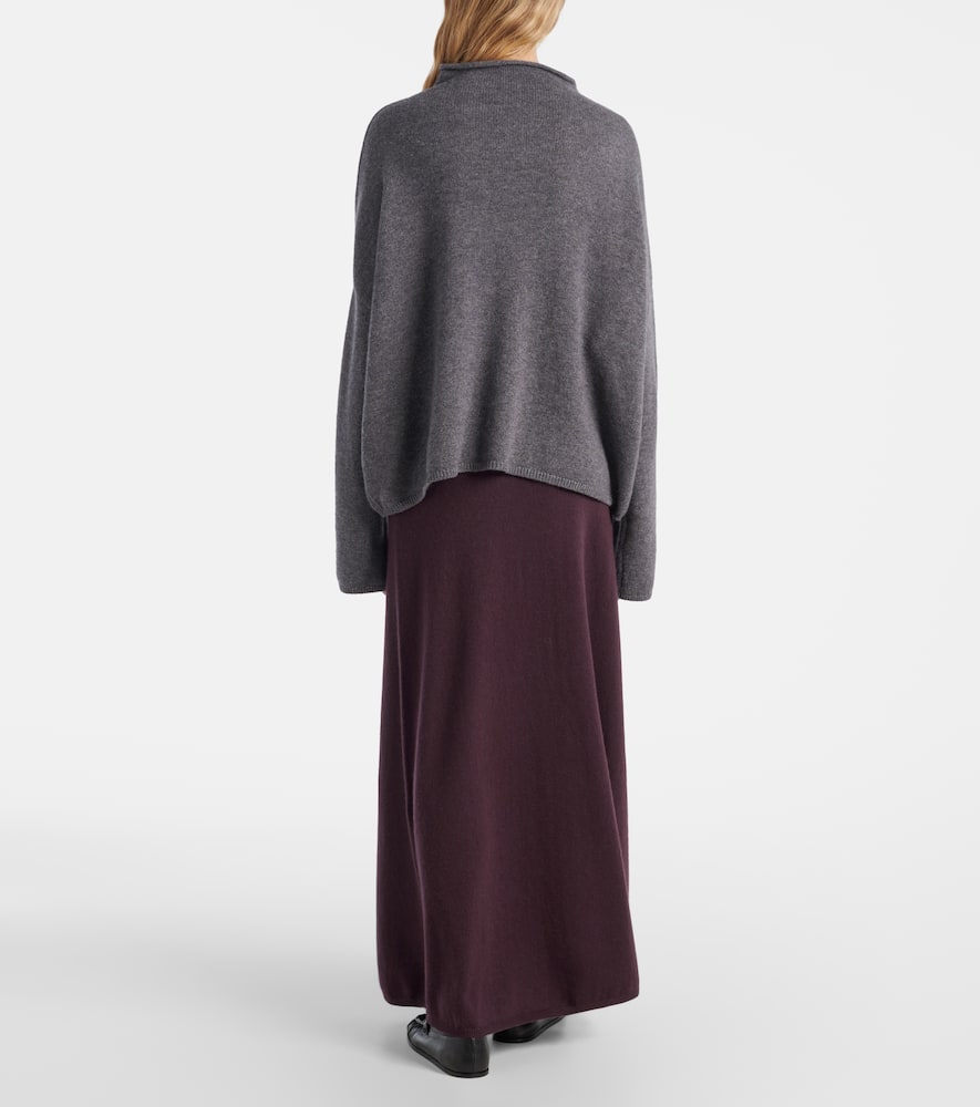Lisa Yang Sandy Cashmere Sweater In Gray