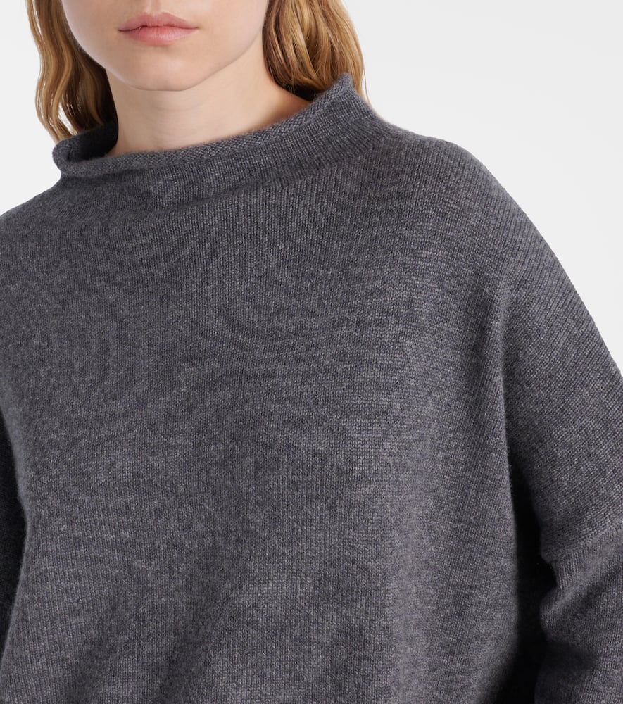 Lisa Yang Sandy Cashmere Sweater In Gray