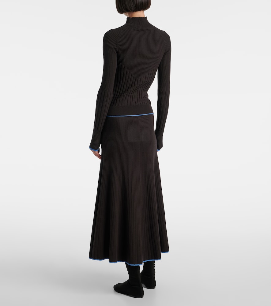  Proenza Schouler Proenza Schouler White Label Pullover Daniella Aus Rippstrick 