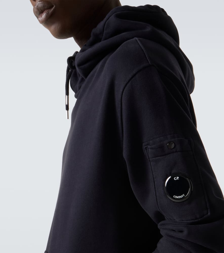 C.p. Company C. P. Company Cotton Jersey Hoodie In Black