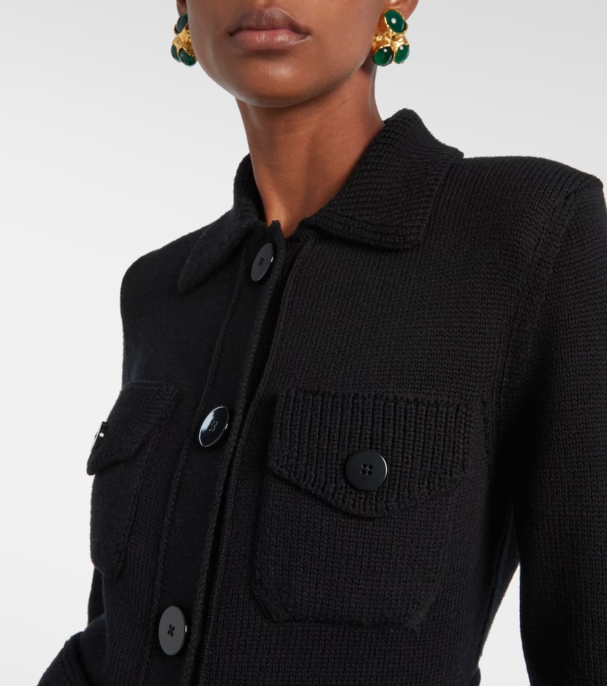 Dorothee Schumacher Power Attitude Virgin Wool Jacket In Black
