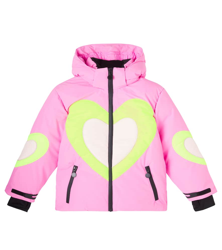Stella Mccartney Printed Ski Jacket In Pink
