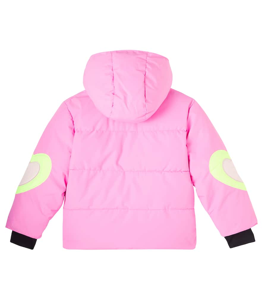 Stella Mccartney Printed Ski Jacket In Pink