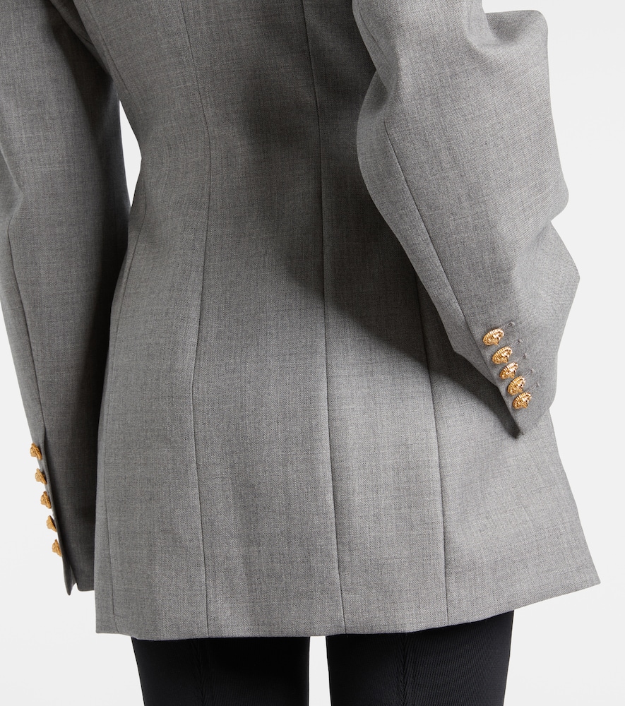  Balmain Balmain Minikleid Aus Schurwolle 