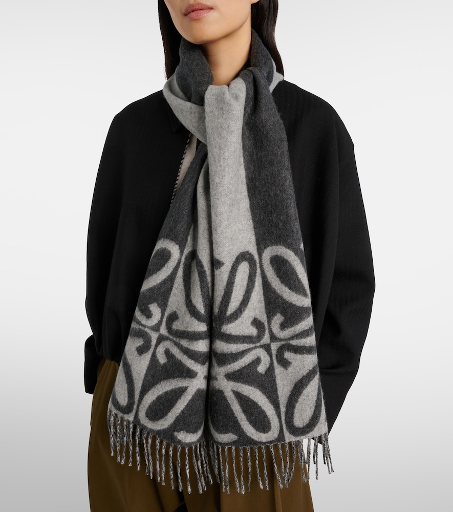 Anagram Wool And Cashmere Scarf