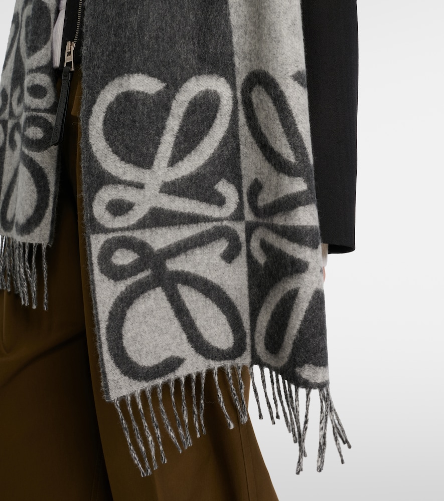 Anagram Wool And Cashmere Scarf