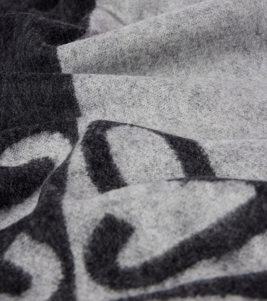  Loewe Loewe Anagram Wool And Cashmere Scarf 