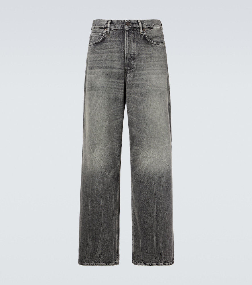 Acne Studios 1981 faded wide-leg jeans