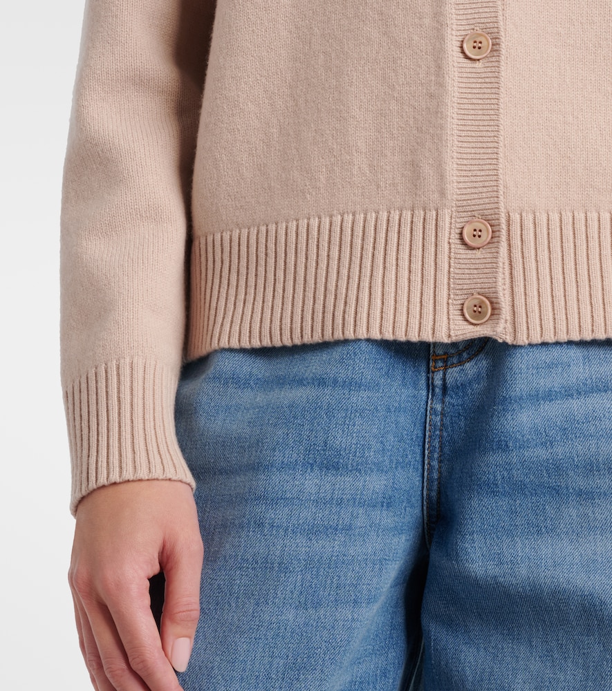  Givenchy Givenchy Cropped Wool And Cashmere Cardigan 