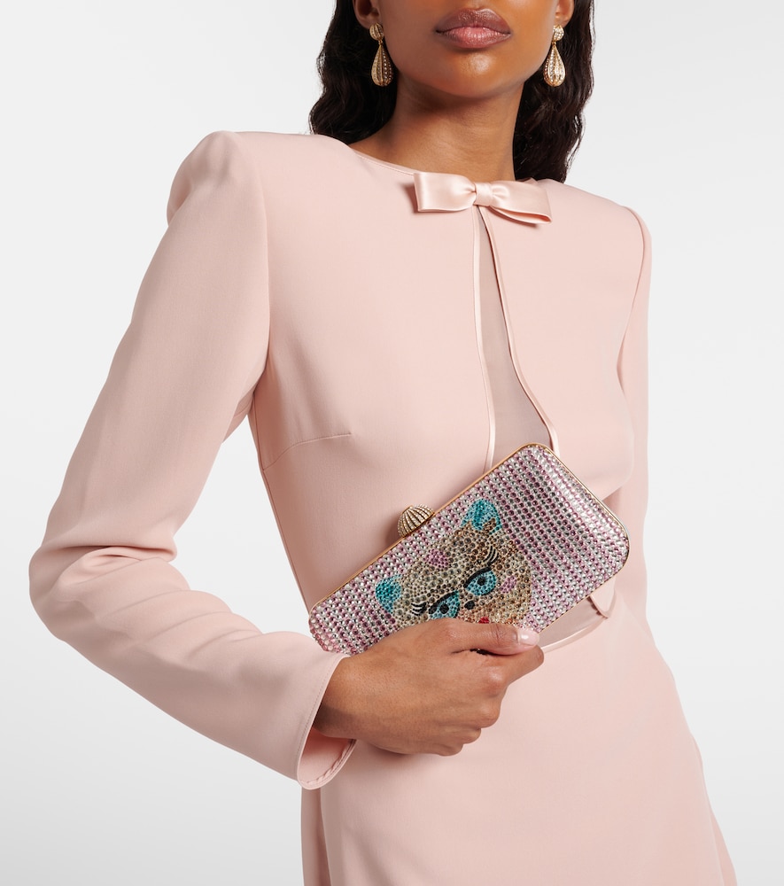 Valentino Garavani Carry Secrets embellished clutch