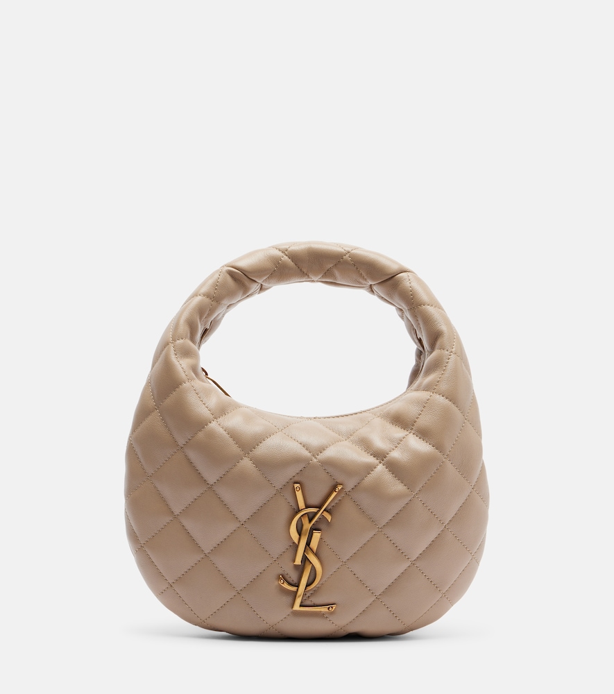 Saint Laurent Icarino Mini quilted leather top-handle bag