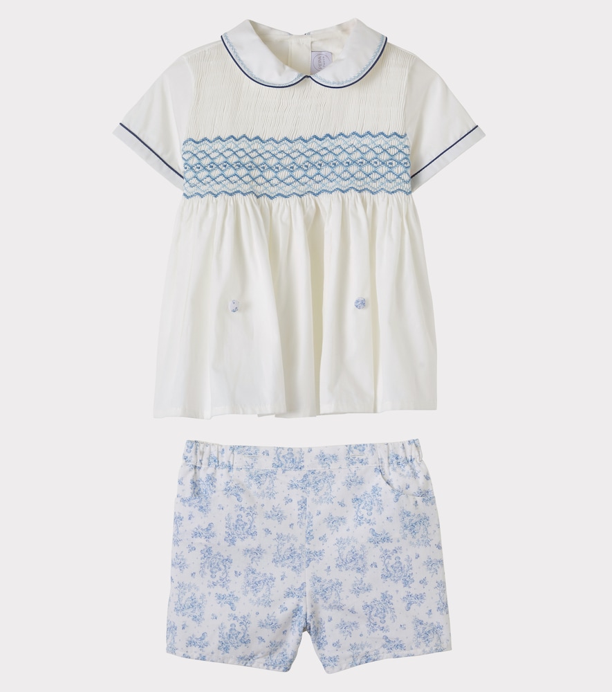  Pepa London Pepa London Cotton Top And Shorts Set 