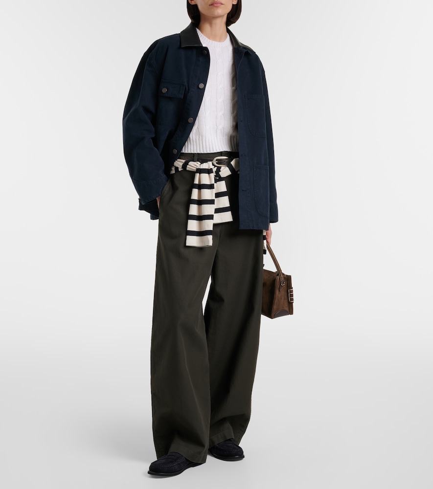 Ralph Lauren Collection Cable-knit cashmere sweater