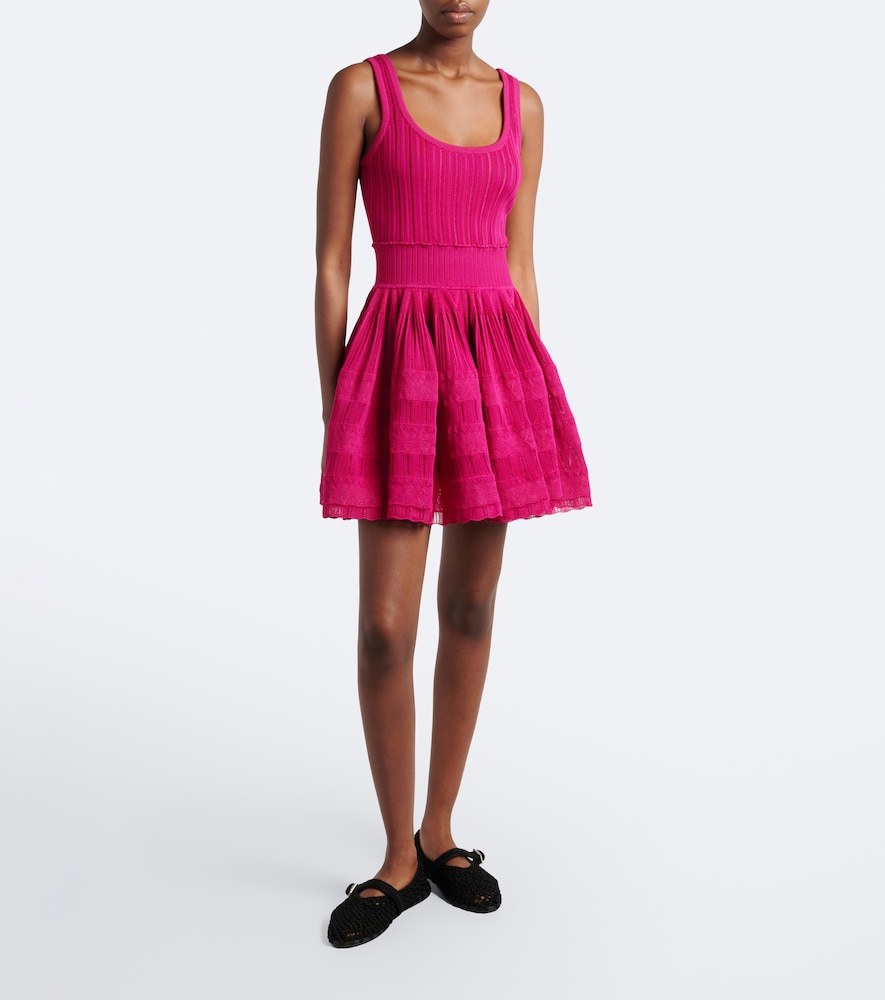 Alaïa Braided Satin Cord Ballet Flats