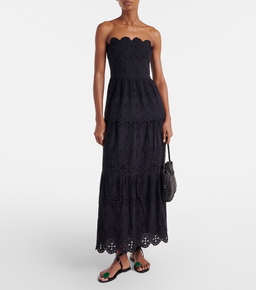 Melissa Odabash Sophie cotton midi dress