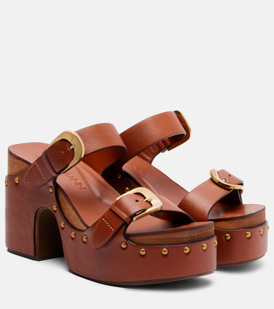 Zimmermann Alight studded leather platform sandals