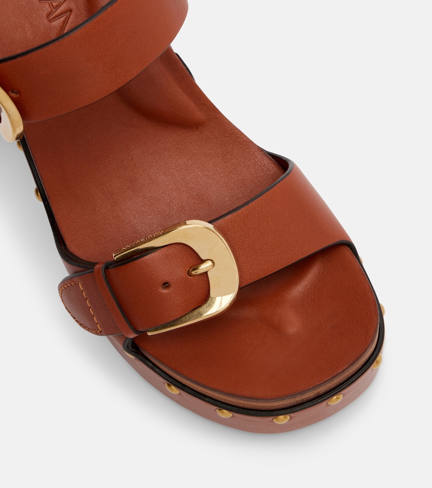  Zimmermann Zimmermann Alight Studded Leather Platform Sandals 