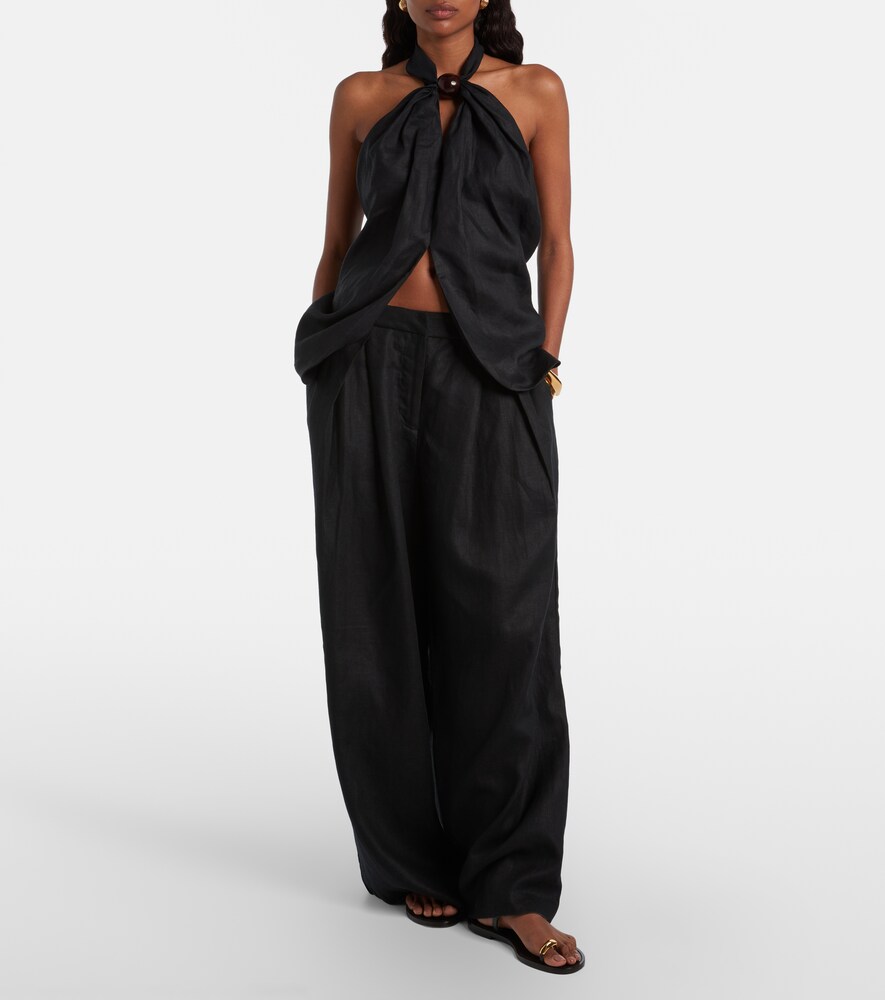 Biba Embellished Halterneck Top