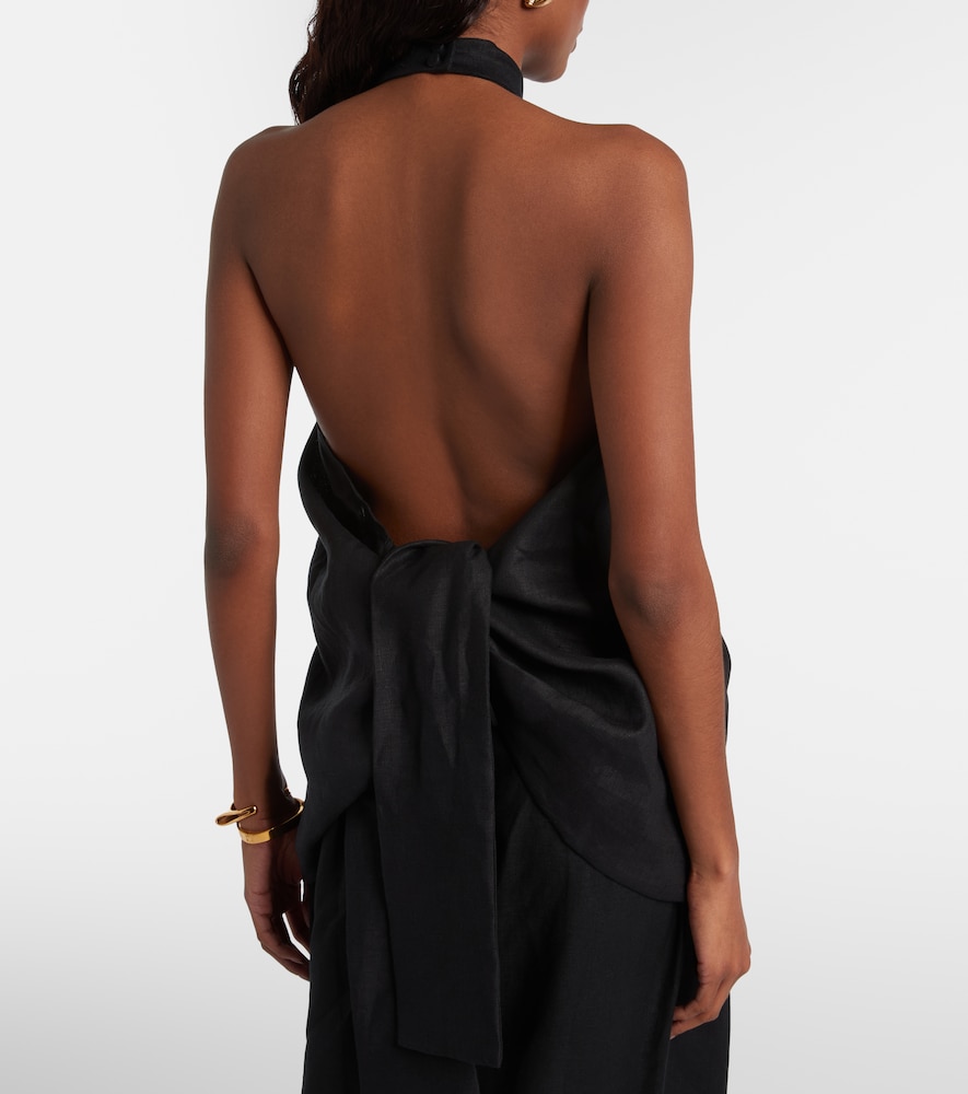 Biba Embellished Halterneck Top