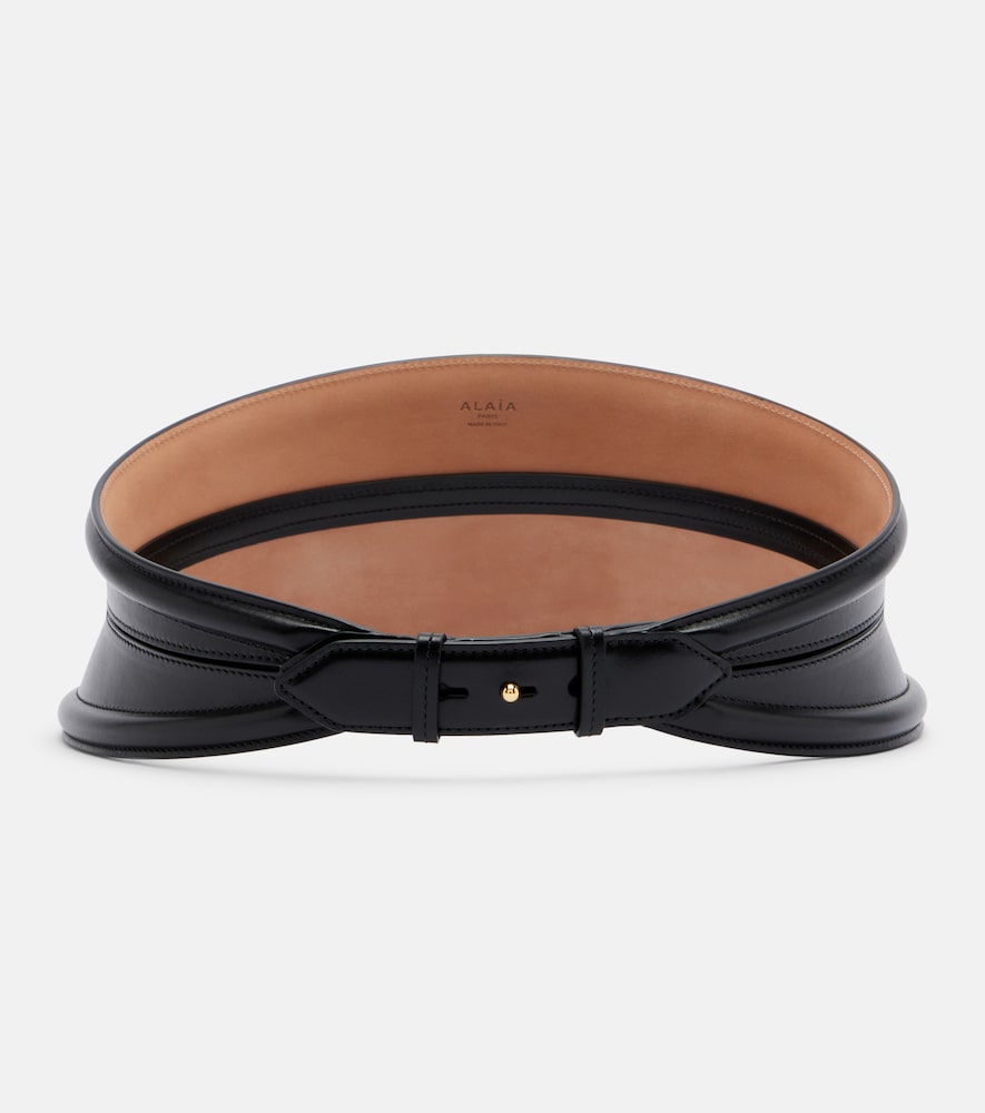 Alaïa Alaïa Tube leather belt　アライア チューブ レザーベルト
