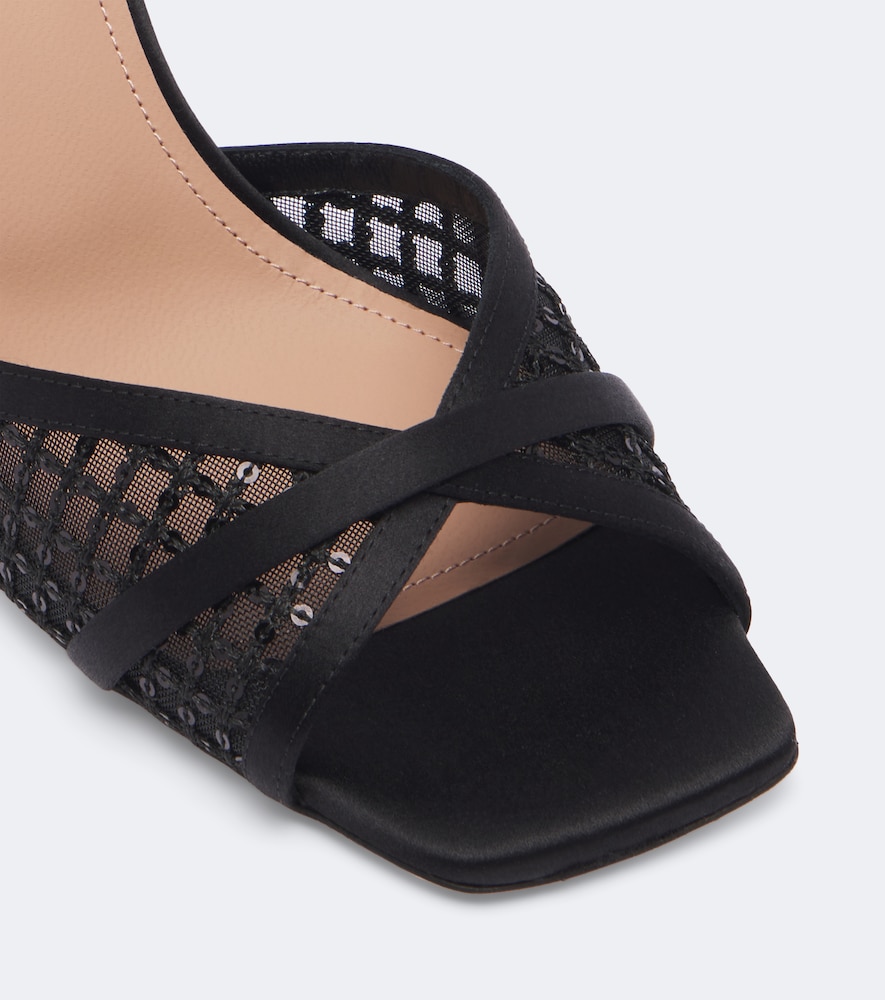 Perla Satin And Mules