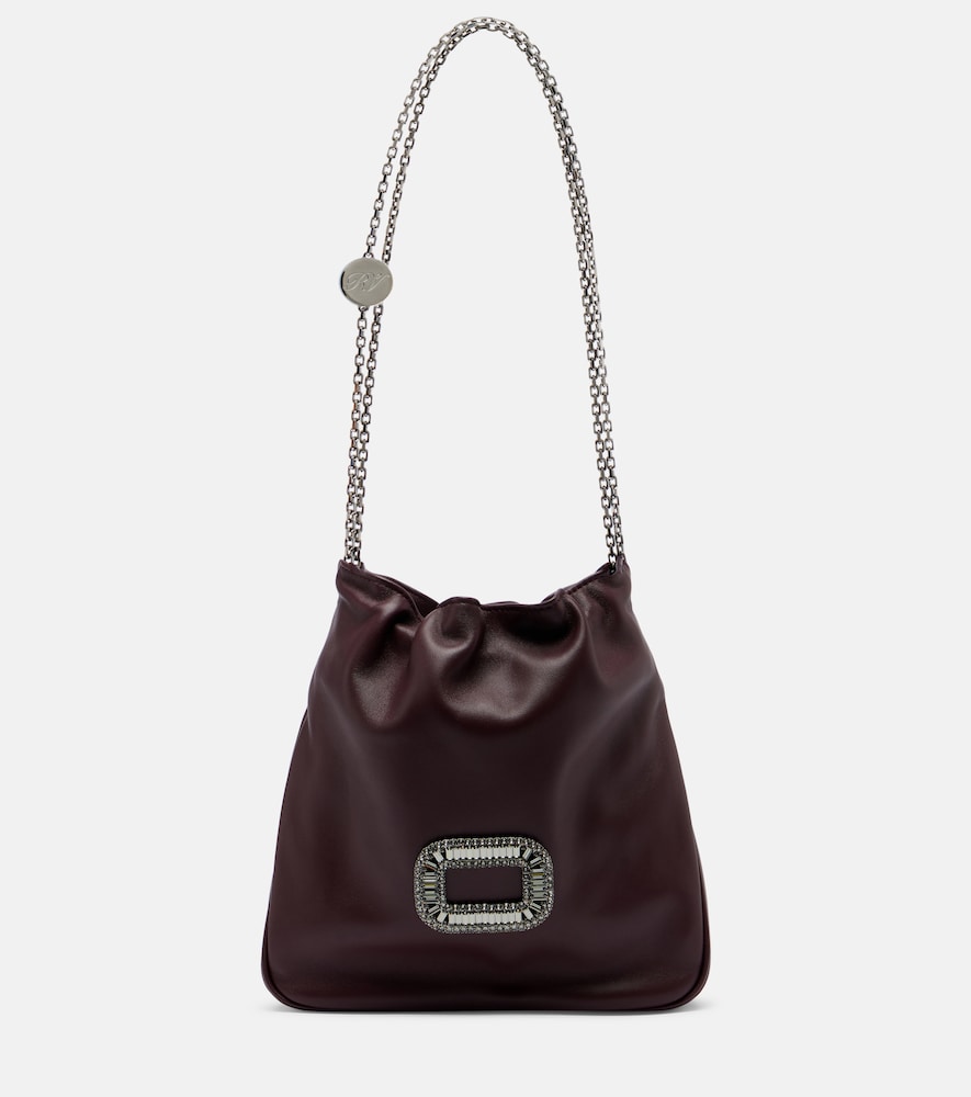 Secchiello Pilgrim Mini in pelle