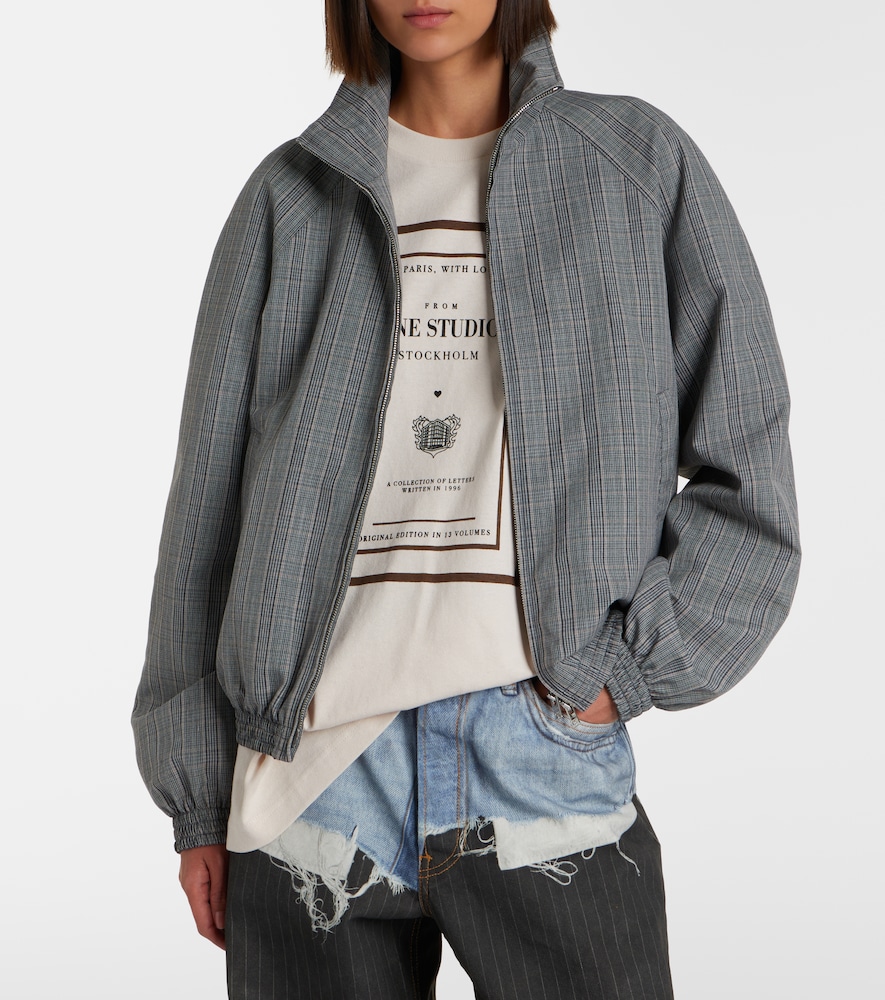  Acne Studios Acne Studios Checked Technical Jacket 