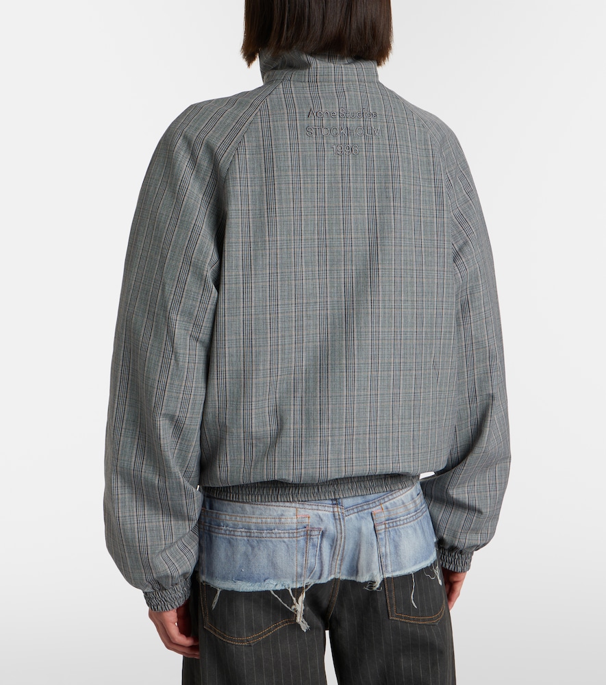 Checked Technical Jacket