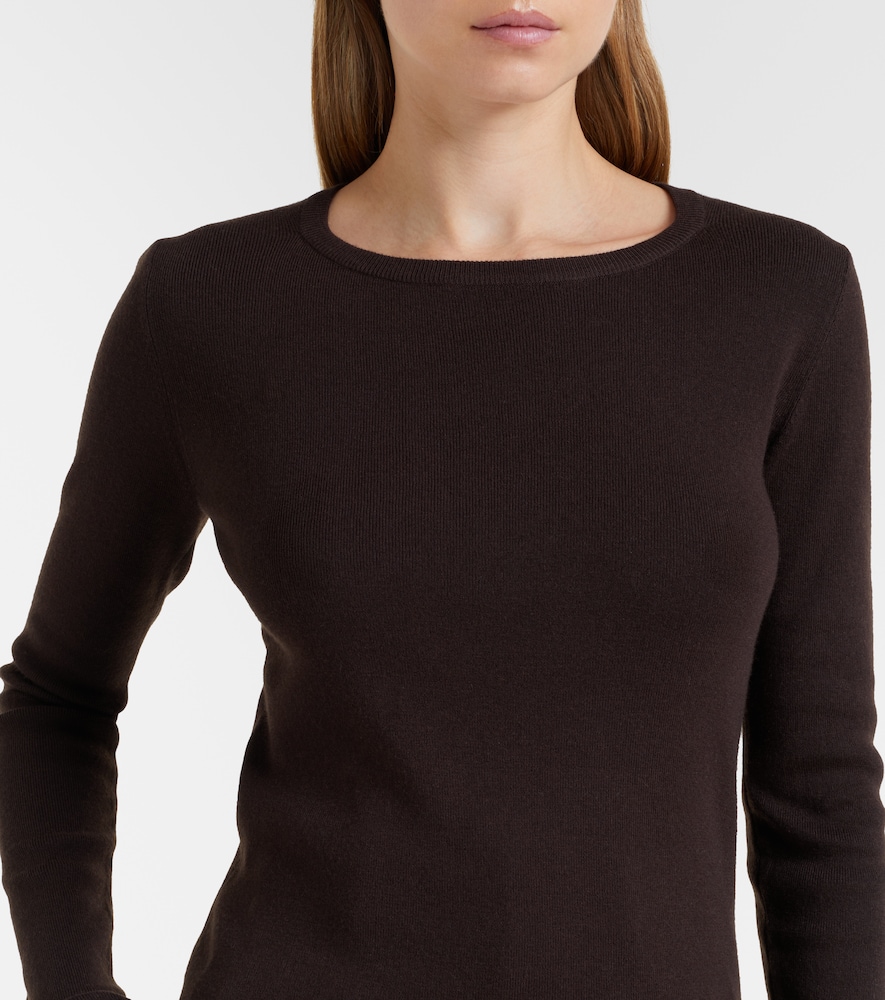 N°392 Eel Cotton And Cashmere Top