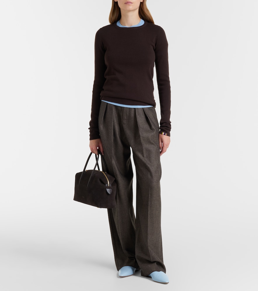 N°392 Eel Cotton And Cashmere Top