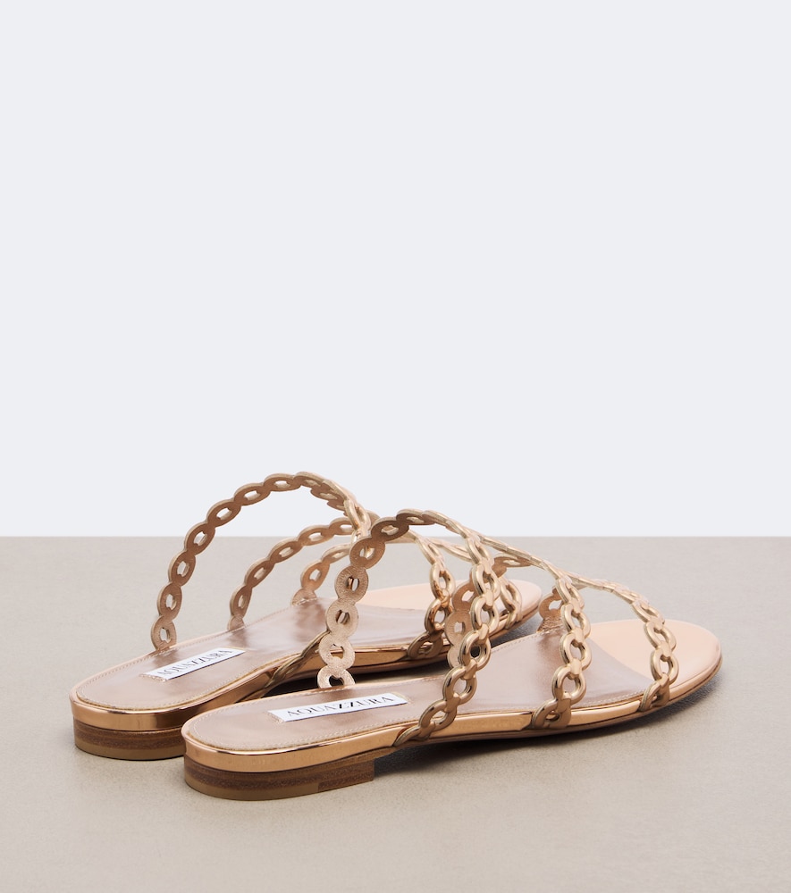 Infinity Chain Mirrored Sandals