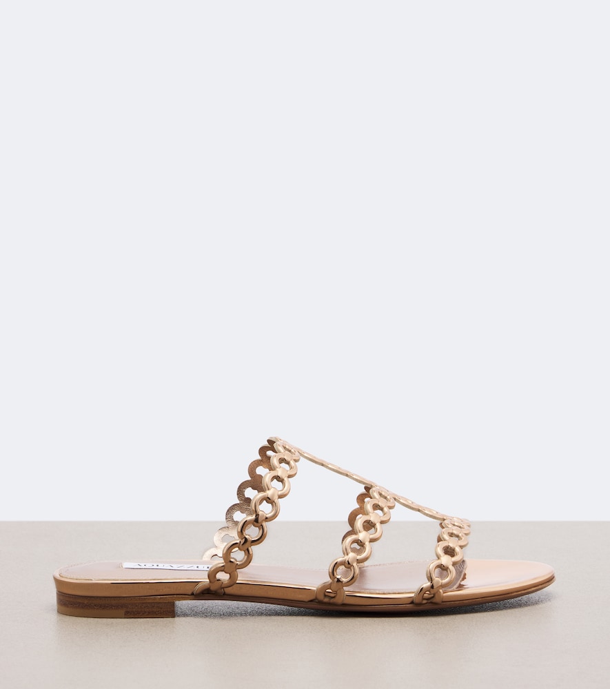 Infinity Chain Mirrored Sandals