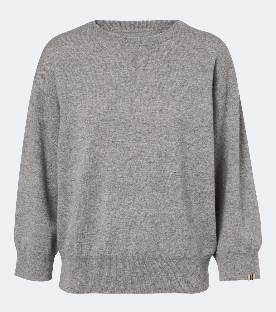 Extreme Cashmere N°398 Jewel Cashmere Sweater In Grey