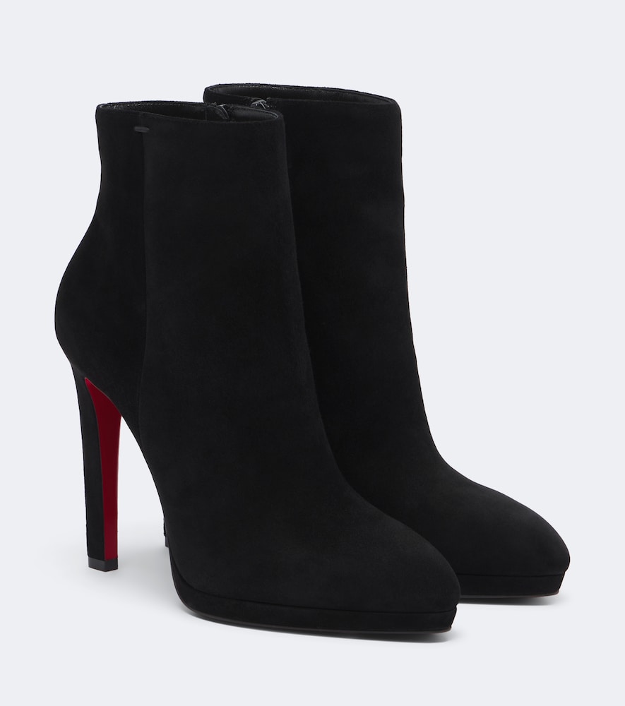 Fannylove Suede Platform Ankle Boots