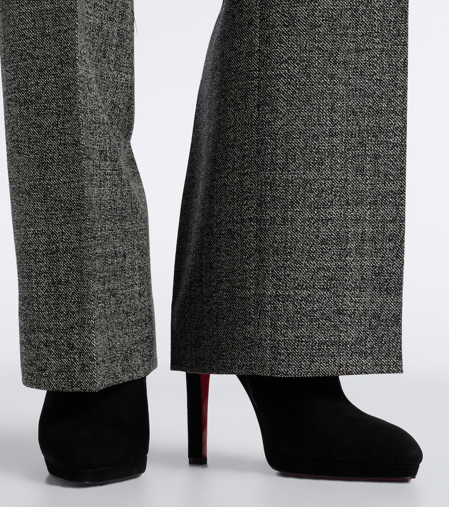 Fannylove Suede Platform Ankle Boots