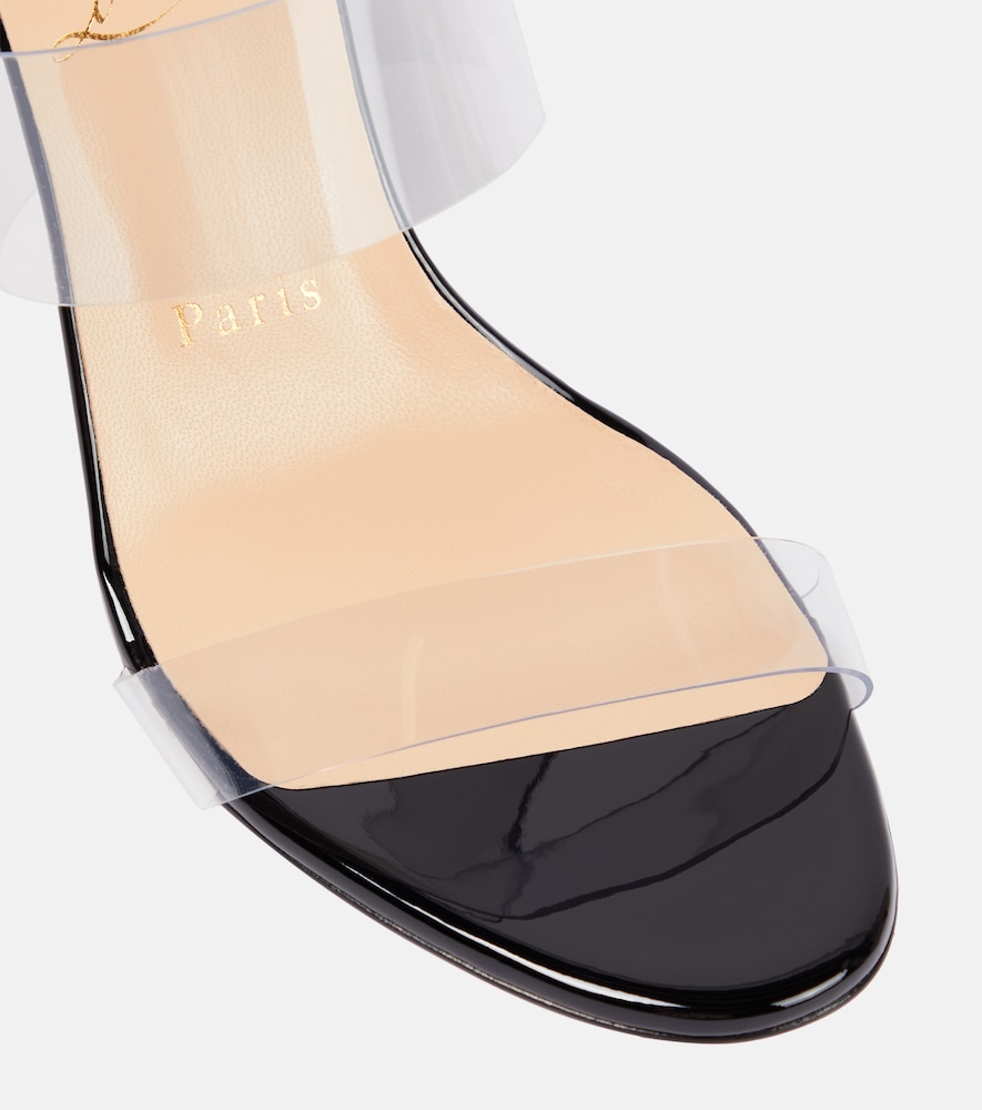  Christian Louboutin Christian Louboutin Just Nothing Pvc Sandals 