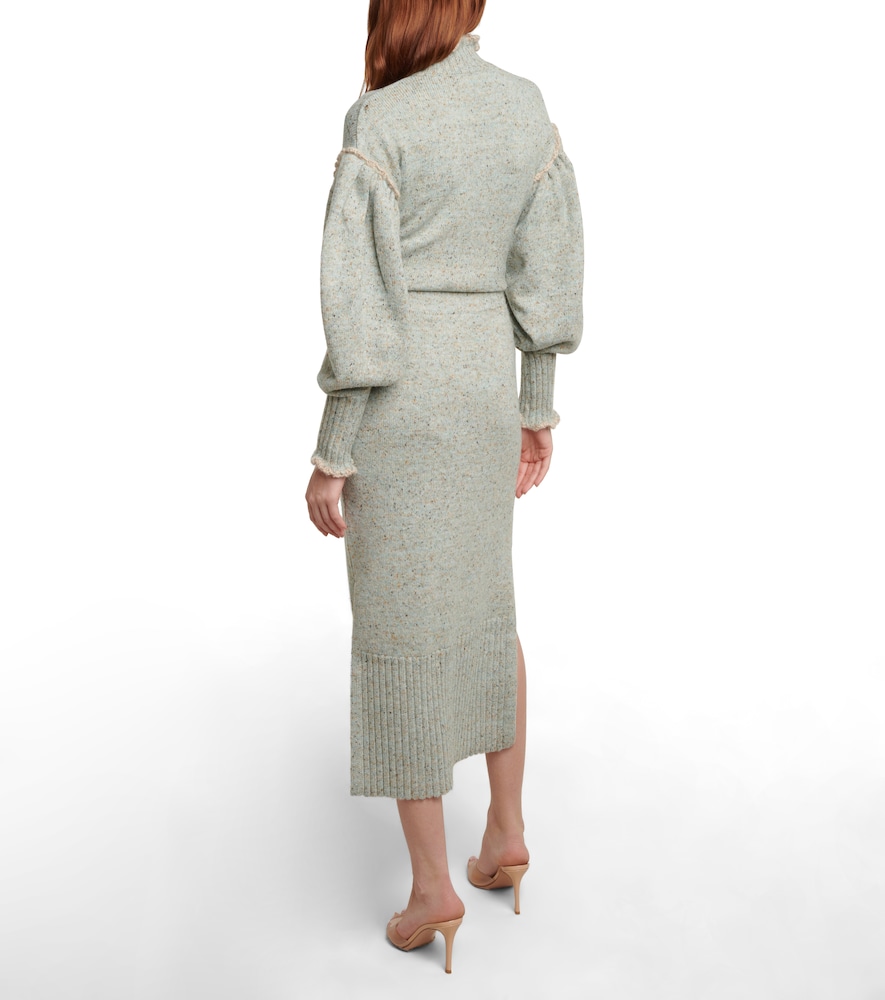 Ulla Johnson Ulla Johnson High-rise-midirock Kaiya Aus Strick 