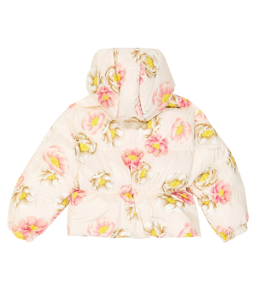  Monnalisa Monnalisa Floral Puffer Jacket 