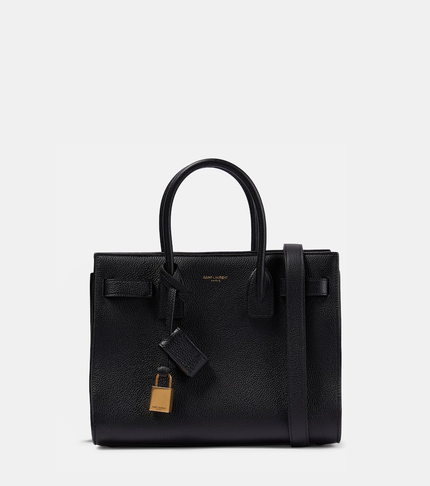 Saint Laurent Sac de Jour Baby leather tote bag